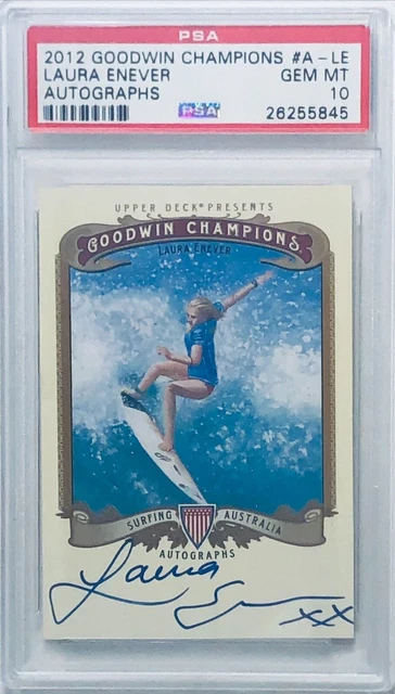 2012 Goodwin Champions Autographs Laura Enever Rookie RC PSA 10 Gem Mint🔥📈 2012 Goodwin Champions Autographs Laura Enever Rookie RC PSA 10 Gem Mint🔥📈