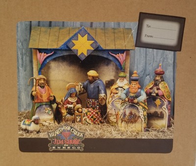 jim shore mini nativity 2004