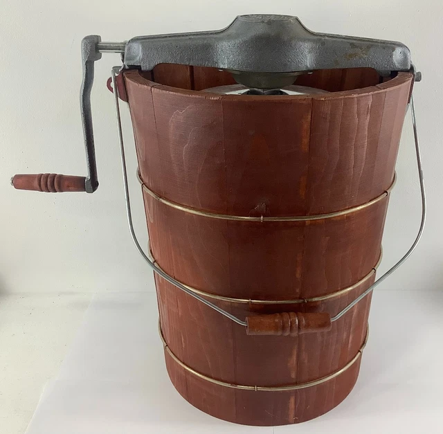WHITE MOUNTAIN FREEZER Manual HandCrank HandTurn Ice Cream Maker 204