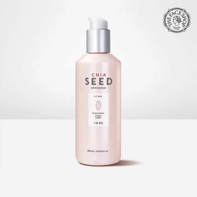 Korea Beauty Cosmetic [The Face Shop] Chia Seed Hydro Lotion 4.90oz Moisturizing
