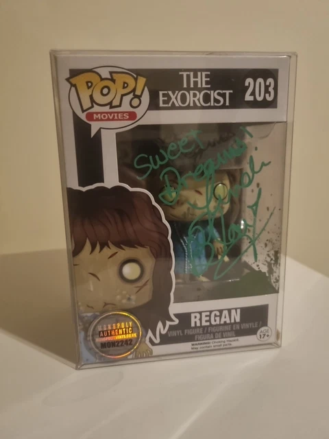Linda Blair Signed Regan Funko Pop 203 Fully Authenticated With COA