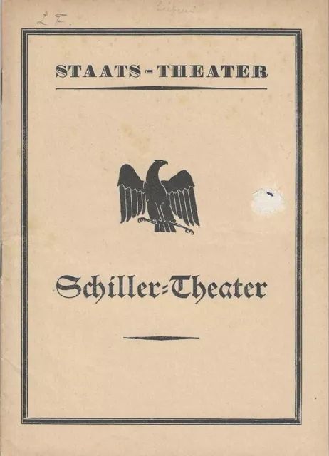 Berlin 1925 Schiller-Theater Christmas shopping Liebelei J. Tiedtke L. Mannheim