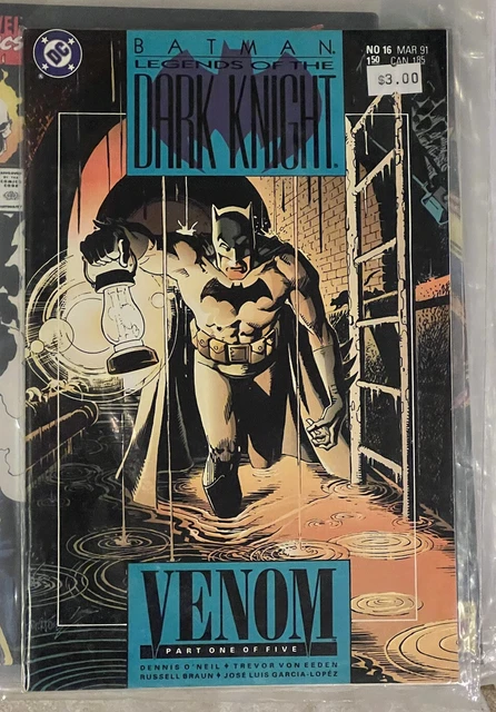 Batman Legends of the Dark Knight #16 Venom (Mar 1991 DC)