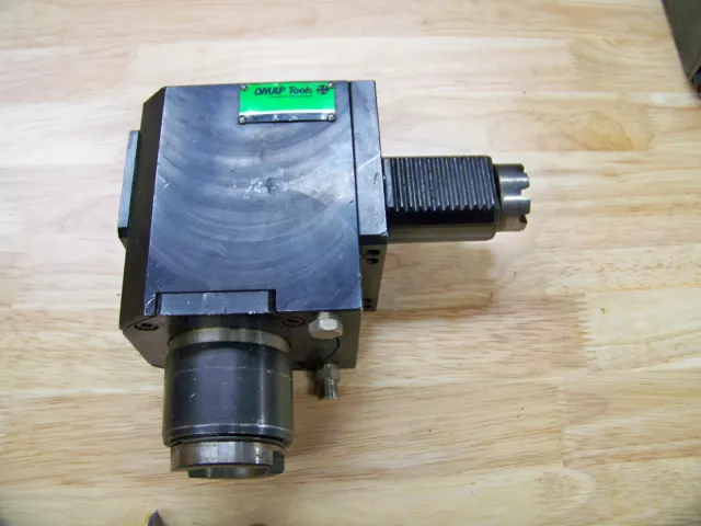 OMAP VDI 40 CNC Right Angle Tapping Head Live tool Baruffaldi TBMA 200 OMAP VDI 40 CNC Right Angle Tapping Head Live tool Baruffaldi TBMA 200