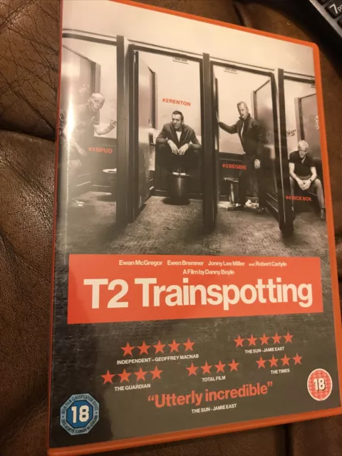 T2 Trainspotting DVD (2017) Ewan McGregor, Boyle (DIR) cert 18 Mint