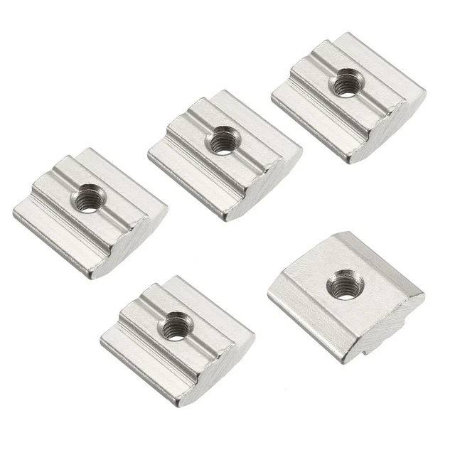 Faites glisser T-Écrou M4 fileté pour série 3030 Extrusions aluminium 20 Pcs