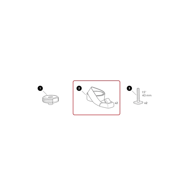 Thule cinghia per JawGrip 54640
