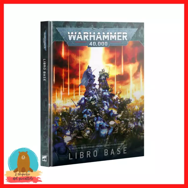 WARHAMMER 40K LIBRO BASE games workshop ITA nuova edizione manuale regolamento