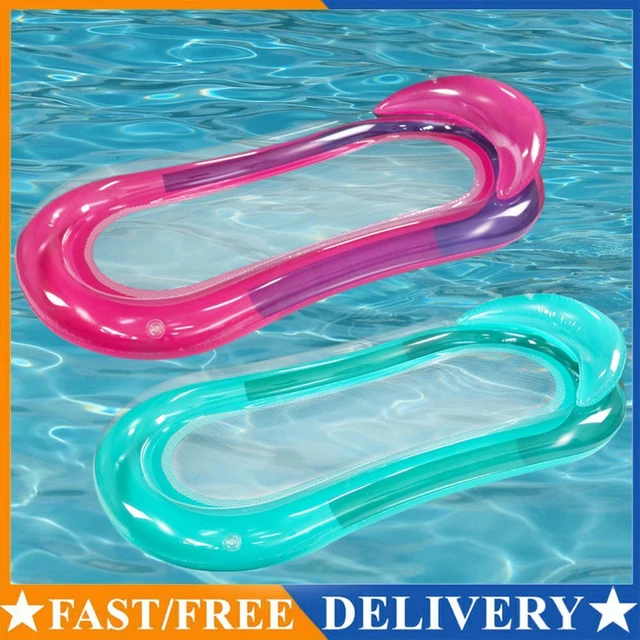 PVC Lounger Floating Toys Durable Water Recliner Mats Waterproof for Summer Pool