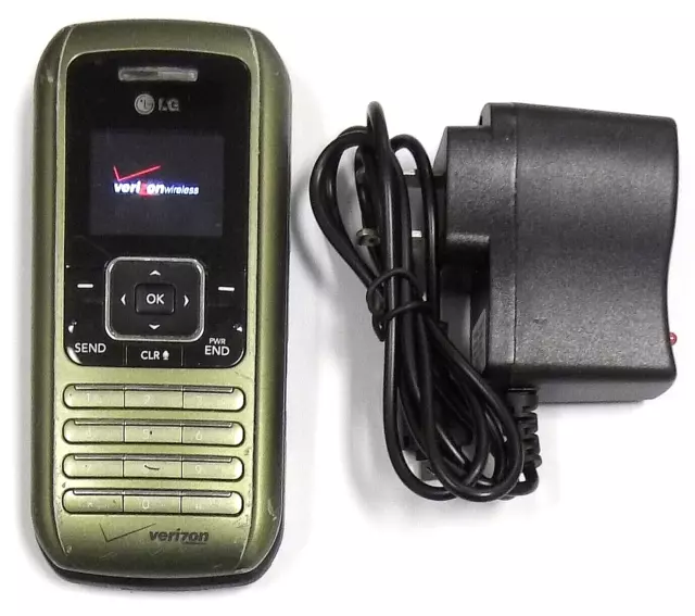 LG enV / Envy VX9900 - Green and Gray ( Verizon ) Very Rare Cell Phone - Bundled
