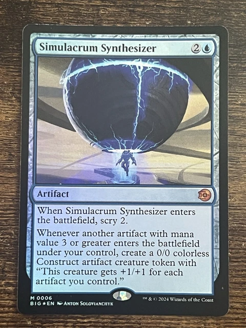 SIMULACRUM SYNTHESIZER #6 Outlaws of Thunder Junction: The Big