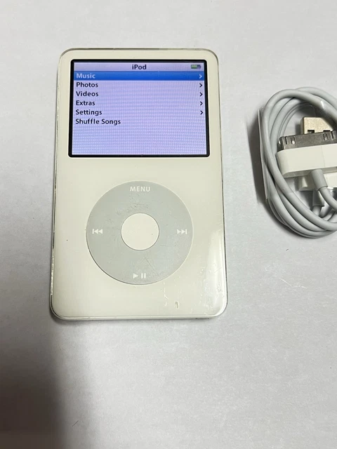 APPLE IPOD CLASSIC 5th Generation 30GB White Model A1136