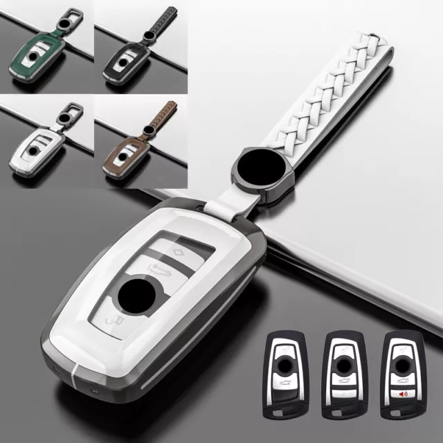 Zinc Alloy TPU Car Key Fob Case Cover For BMW 1 2 3 M5 F10 F20 F30 X3 X4 X5 X6