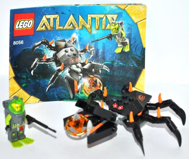 LEGO Atlantis 8056 Monster Crab Clash with 1 Minifigure & Instructions from 2010