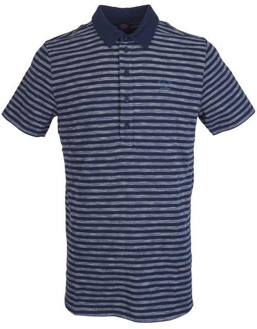 Paul & Shark Men's T-Shirt Size L Yachting Polo Shirt Made In Italy