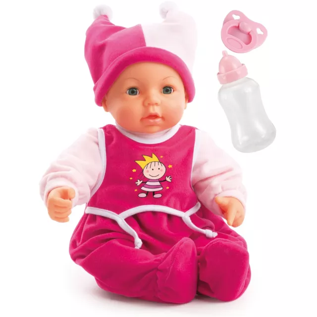 Bayer Design Hello Baby girl Funktionspuppe 46 cm NEU