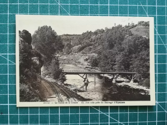Xf117 CPA Circa 1920 Valley Of Hollow - Cute Corner Near Dam D'Éguzan