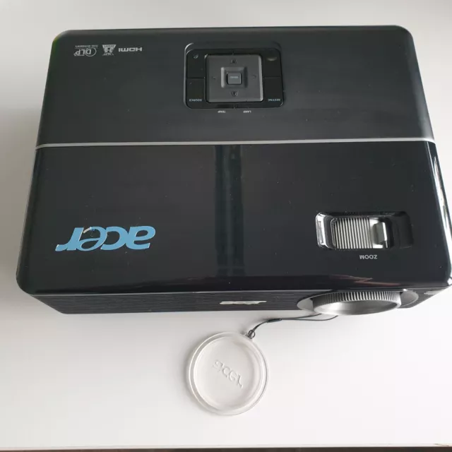 Beamer Acer DLP Projector P1203, Schutztasche, Ladekabel,Geschenk:Laserpointer