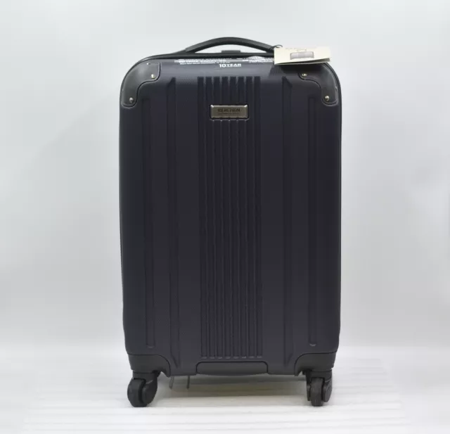 Kenneth Cole Reaction Gramercy Collection 20in Hardshell Carry-On Luggage, Navy