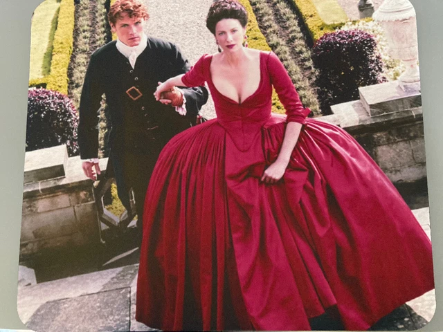 Outlander Claire Red Dress FOR SALE! - PicClick UK