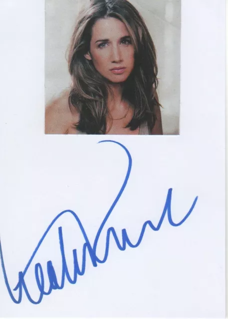 Heather Nova Autogramm signed 10x15 cm Karteikarte
