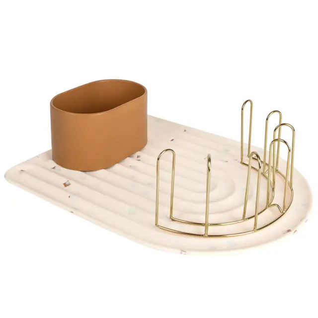 ARC Modular Baby Bottle Drying Rack — Includes Silicone Drying Mat, Accessory Cu