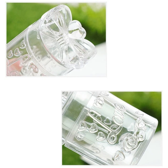 Boîtes à Bonbons Transparentes Pour Mariage, Fêtes - Lot De 12 - Format 7,6 Cm Cube - Rose - Pour Cadeaux, Décoration