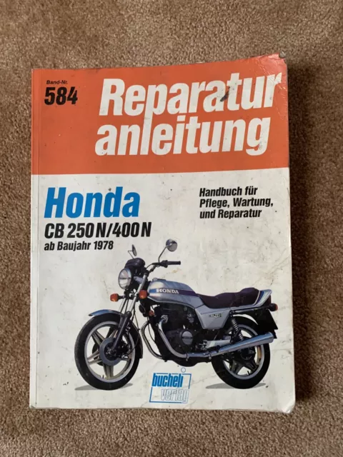 Reparaturanleitung Honda CB 250/400N