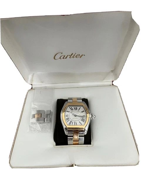 Cartier Roadster Silver Men's Watch - W62031Y4 Cartier Roadster Silver Men's Watch - W62031Y4