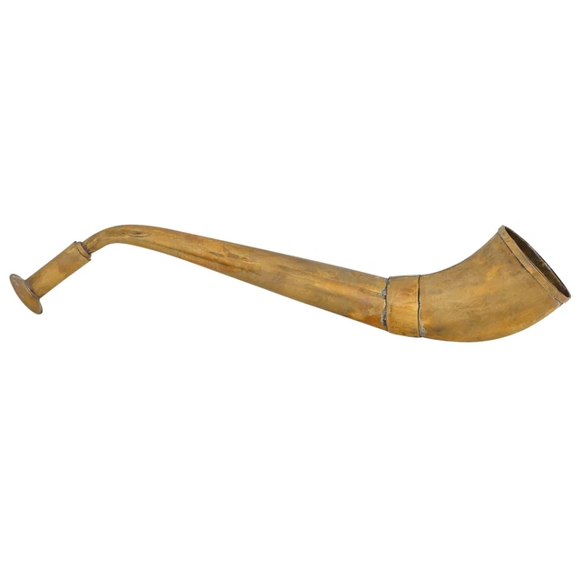 Hörrohr Hörgerät Stethoskop Hörmaschine Tröte Signalhorn Deko 28cm Antik-Stil 6