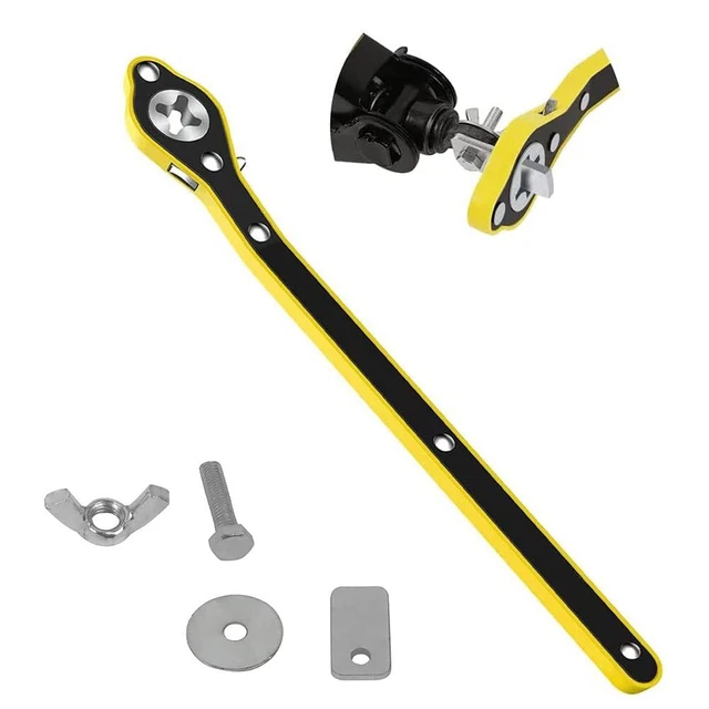 Jack Ratchet Wrench For Scissor Jack Wrench Head Reinforced Design