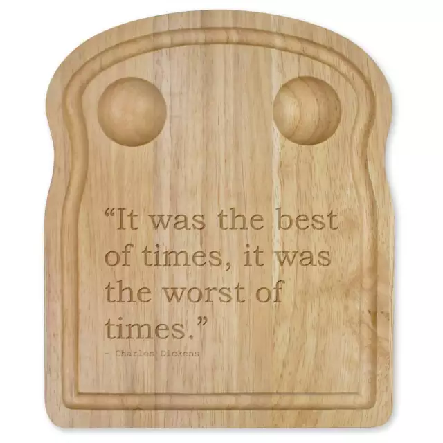 Charles Dickens Quote Wooden Boards (WB013684)