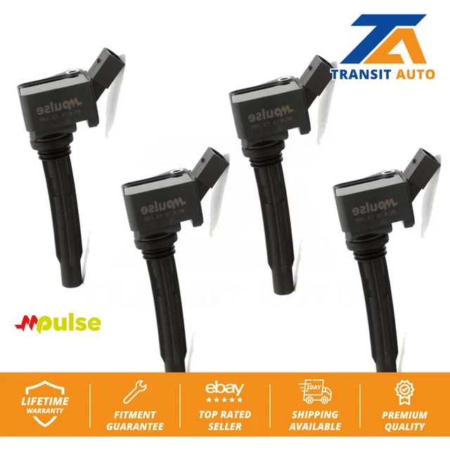 Mpulse Ignition Coil Kit For Volkswagen Audi Jetta Passat Tiguan Q5 Atlas Q7 GTI