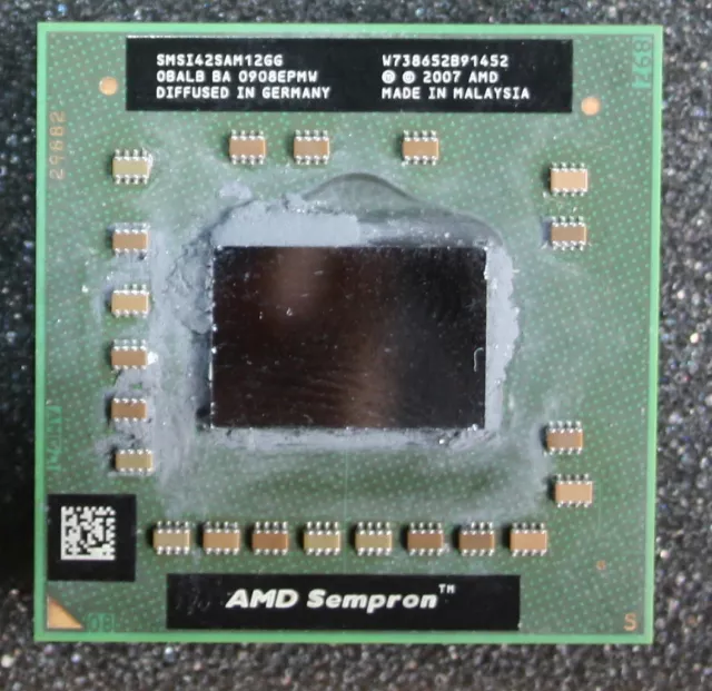 AMD Sempron 2.1ghz Cpu Processor SMSI42SAM12GG Laptop Notebook CPU