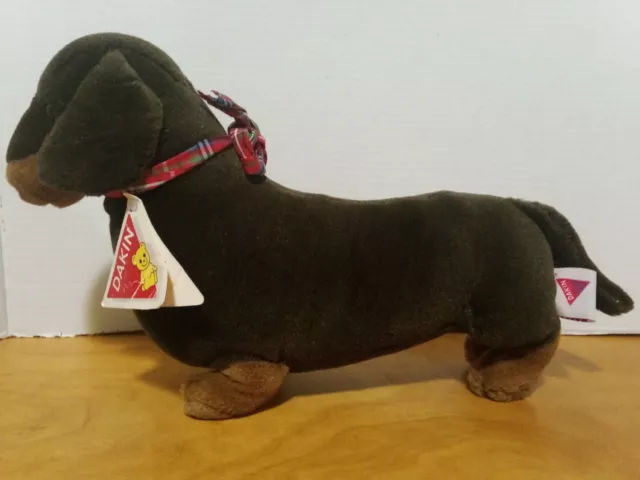 Vintage 1995 Dakin  DACHSHUND Weiner Dog 15" Plush RARE 🔥 NWT🔥 🌭🐶