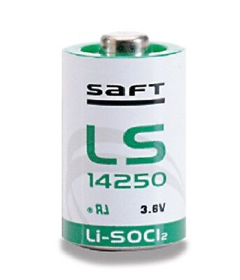 3.6V 2 Piles Saft  Lithium LS14250-1/2 AA Envoi avec suivi 