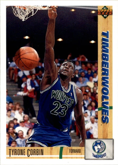 199192 UPPER DECK Minnesota Timberwolves carte basketball 322 Tyrone
