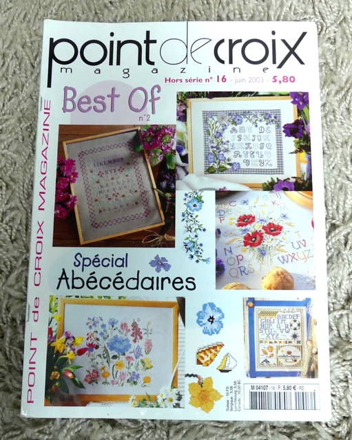 POINT DE CROIX - Spécial ABÉCÉDAIRES - Magazine Hors-série n°16 - Juin 2003