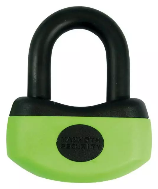 Mammoth Thatcham Mini U-Disc Lock With 13mm Pin And Free Reminder Coil LODM006