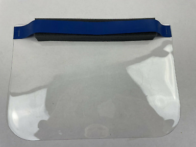 10X Ford Safety Full Face Shield Flip-Up Visor- Transparent Medical Dental Glass 3