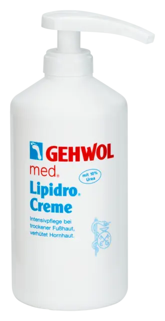 Gehwol med Lipidro Creme 500 ml mit Dosierspender