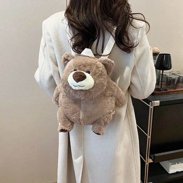 Zaino peluche orso peluche anatra peluche bambino zaino anatra peluche bambini