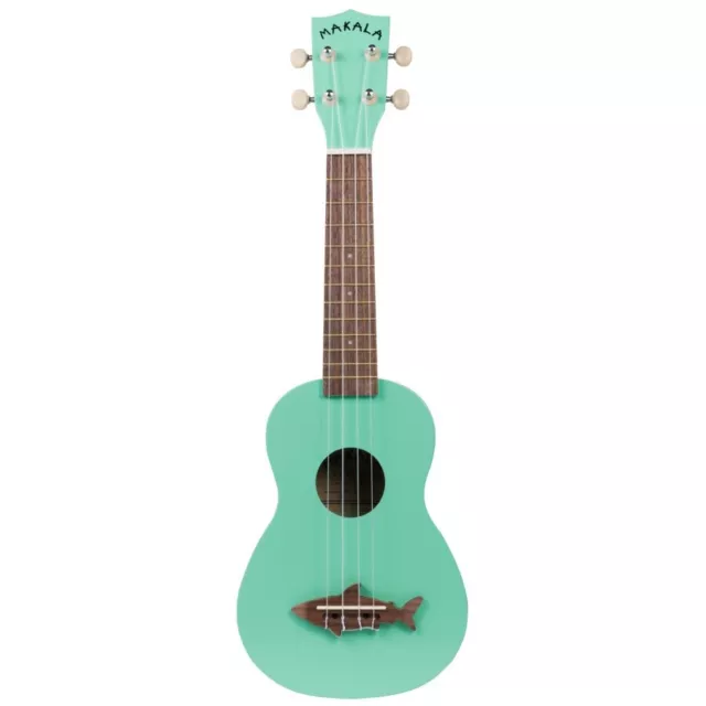 KALA MK-SS GRN - Surf Green, Vintage Satin Finish  - Makala Shark Soprano Ukulel