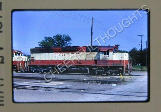 Original '72 Kodachrome Slide SLSF Frisco 927 SD45 Birmingham, AL       27V62
