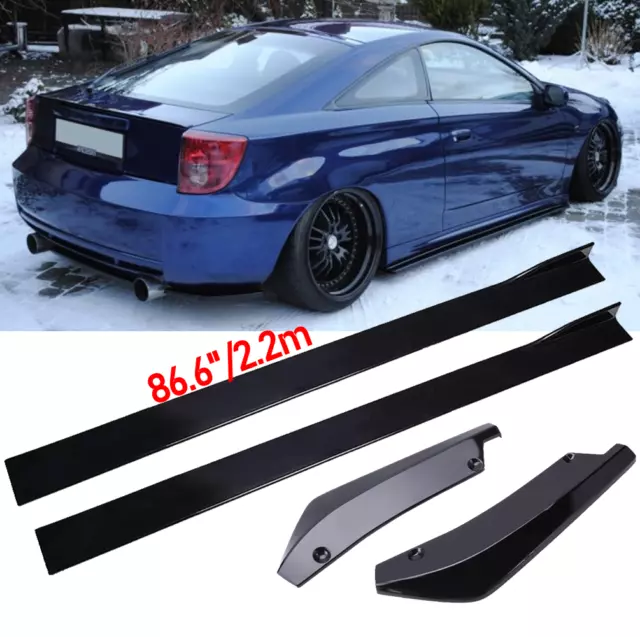 86.6" Sideskirts Seitenschweller Diffusor Heckspoiler für Toyota Celica T23