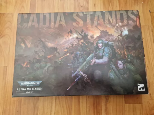 Warhammer 40K Cadia Supporti Astra Militarum Esercito Set IN Scatola Completo