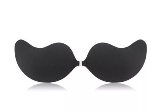 Strapless Push Up Bra Backless Self Adhesive Invisible Stick On UK