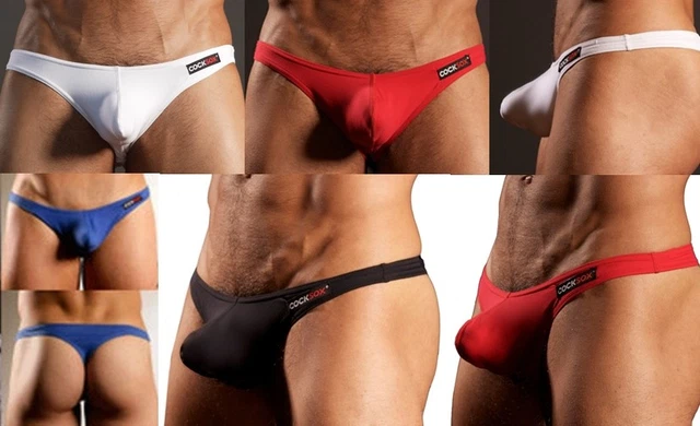 String Homme Sexy Érotique - Slip Mini Transparent - Lingerie Homme Audacieuse
