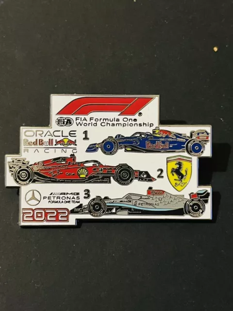 Pin’s FIA FORMULA ONE FERRARI RED BULL MERCEDES