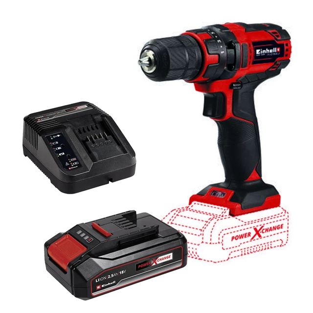 Originale Einhell 18V 2,5Ah PXC Starter Kit Batteria 2,5 Ah E - Foto 4